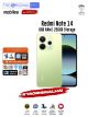 Redmi Note 14 - 8GB RAM - 256GB Storage - Easy Monthly Installments - PTA Approved - 1 Year Official Warranty - The Original Bro Mobiles - TOB70